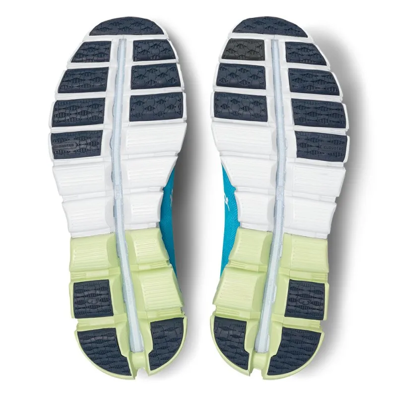 On Cloudflow Azzurro Bianco - Scarpe Running Donna