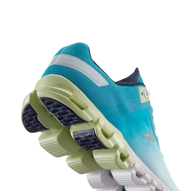 On Cloudflow Azzurro Bianco - Scarpe Running Donna