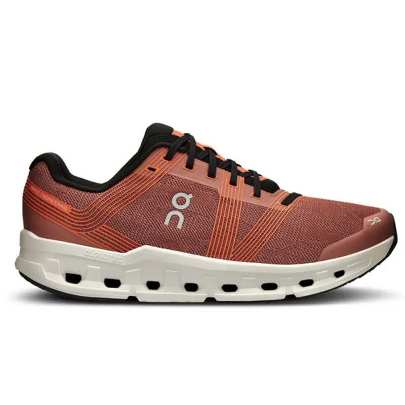 On Cloudgo Rosso Arancione - Scarpe Running Uomo
