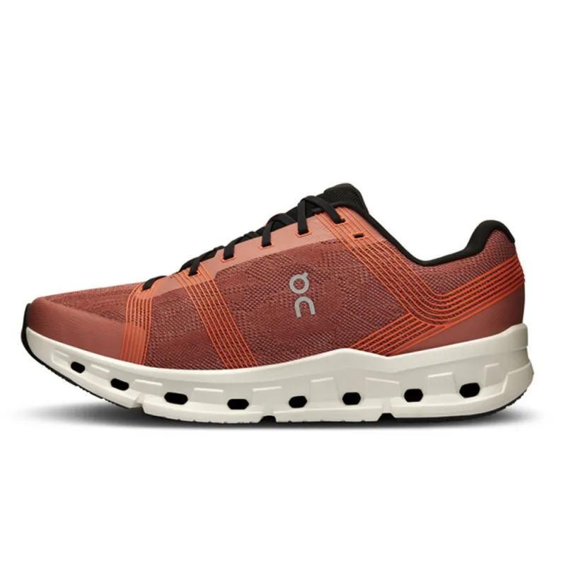 On Cloudgo Rosso Arancione - Scarpe Running Uomo