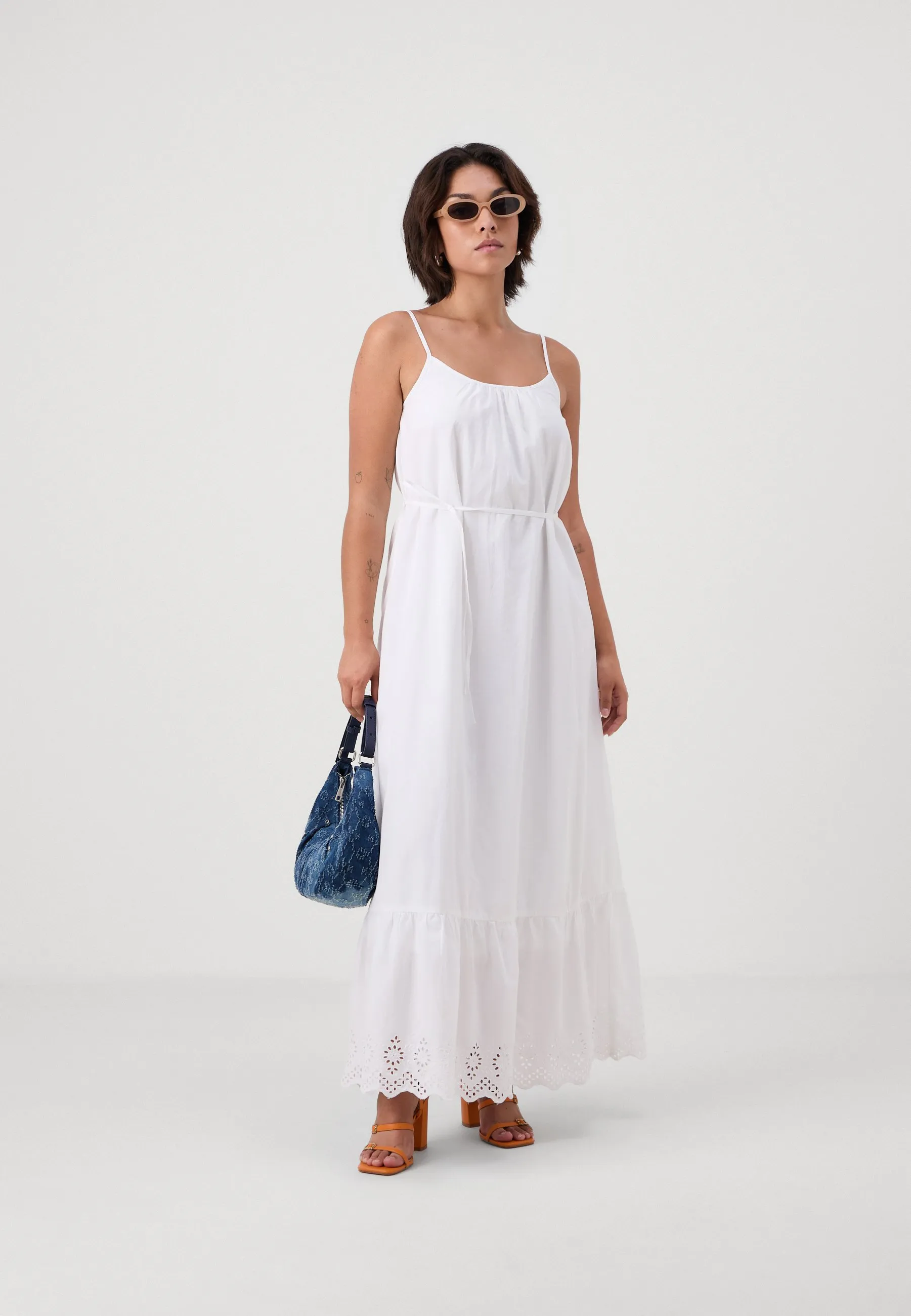 ONLLOU STRAP DRESS - Vestito lungo