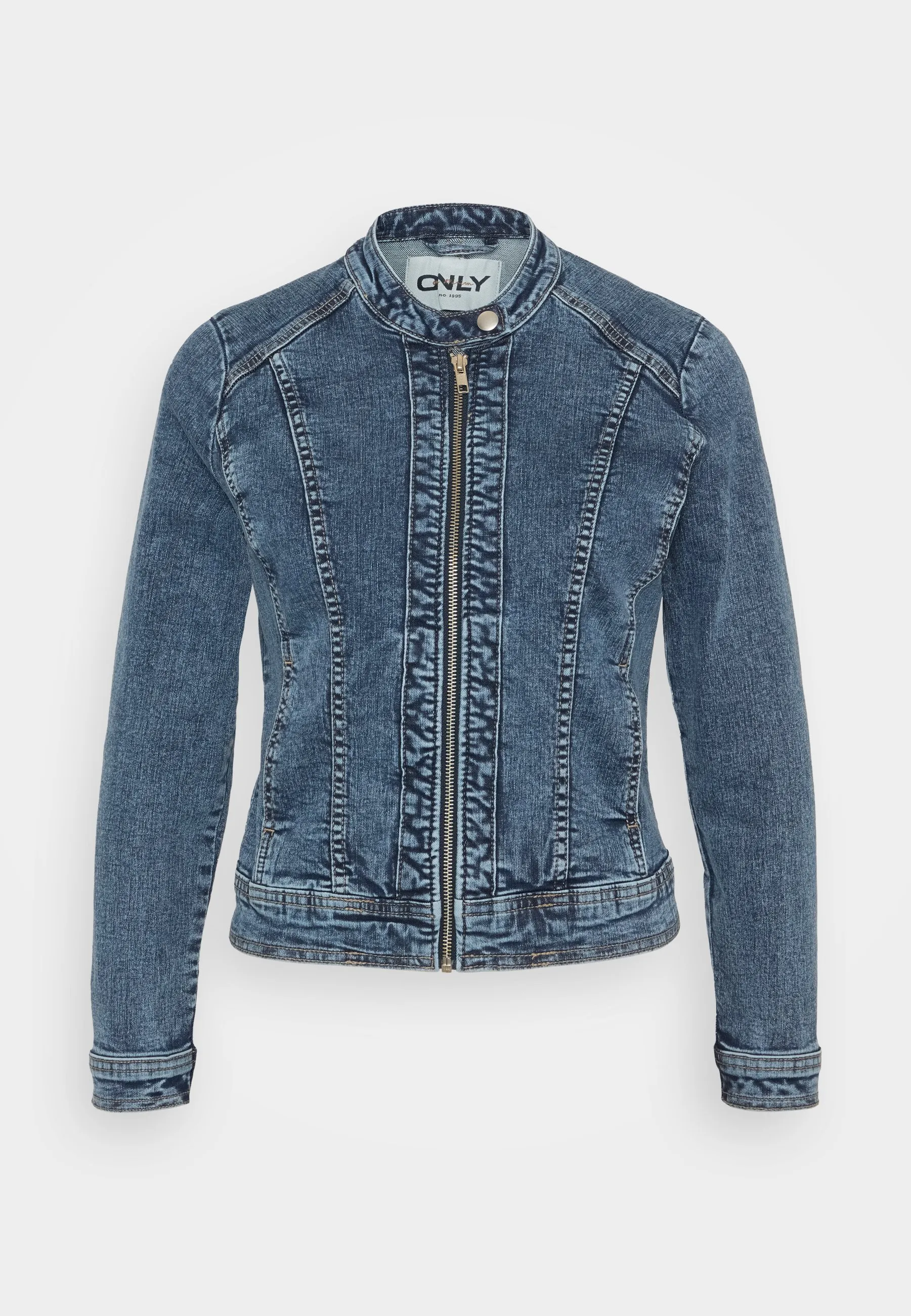 ONLTIA BANDIT BIKER JACKET - Giacca di jeans