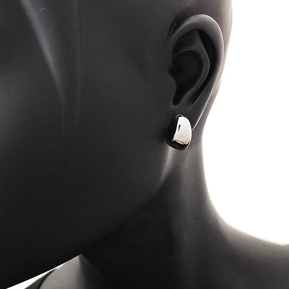 Orecchini Artlinea in Oro 18 Kt | Goccia Bombata – Glam – OP0062