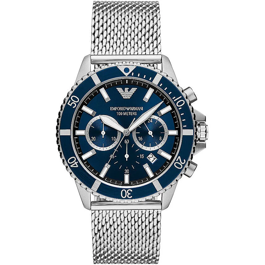 orologio cronografo uomo Emporio Armani World Explorer