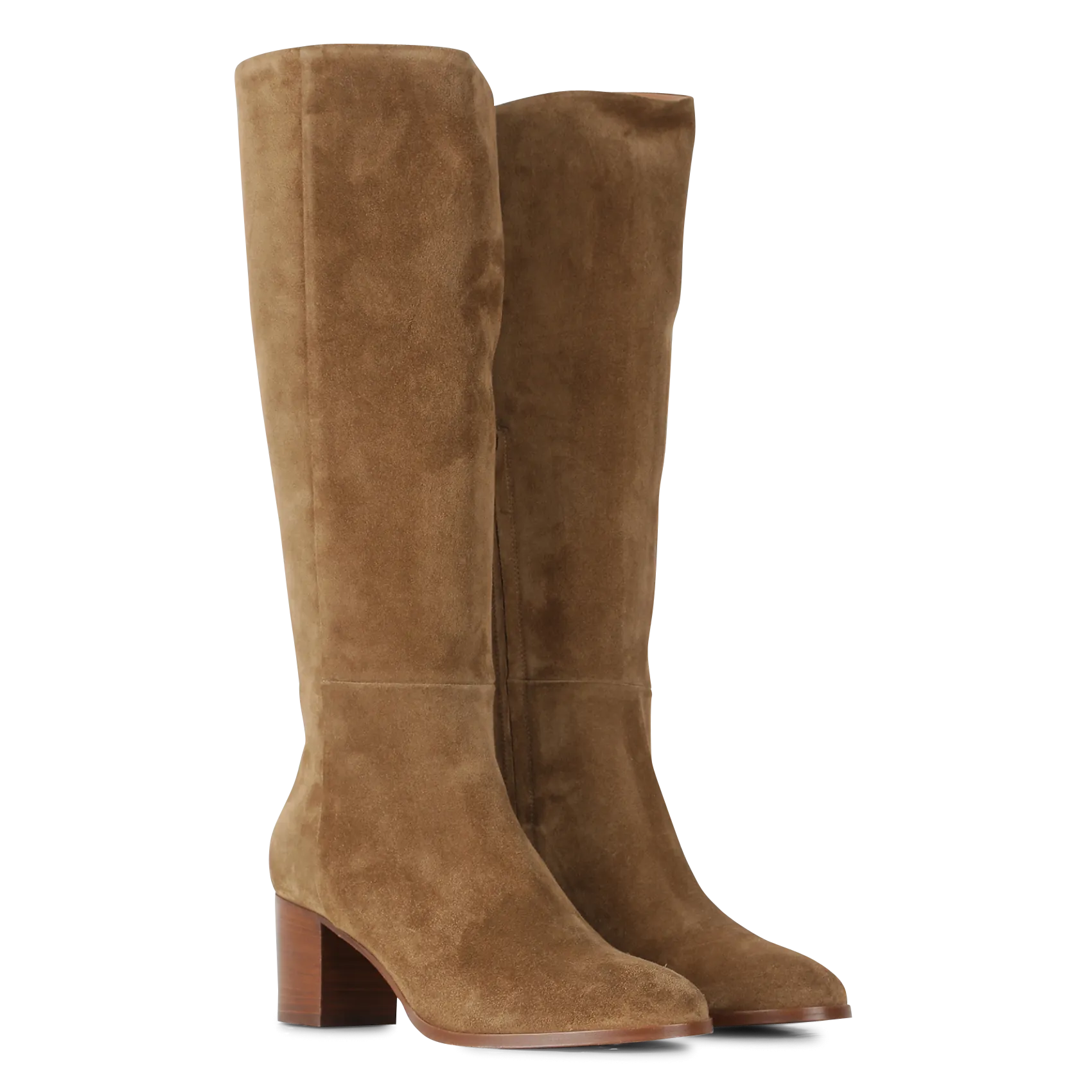  PABLO   LIZZIE - Stivali in pelle con tacco | Marrone
