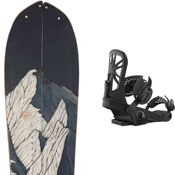 Pack splitboard ROSSIGNOL XV SASHIMI SPLIT + Fix