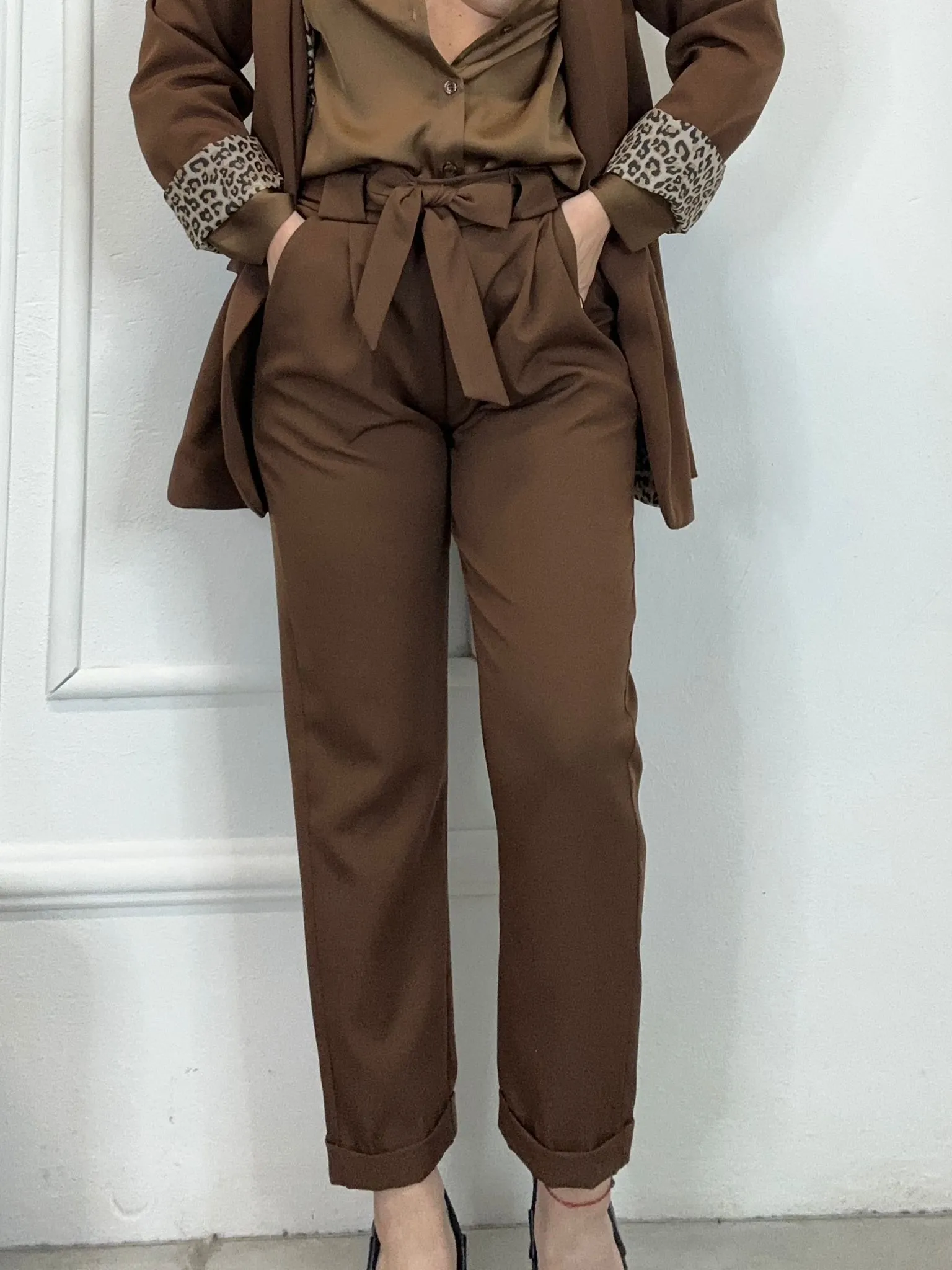 PANTALONE COMPLETO MON AMOUR 530  cioccolato