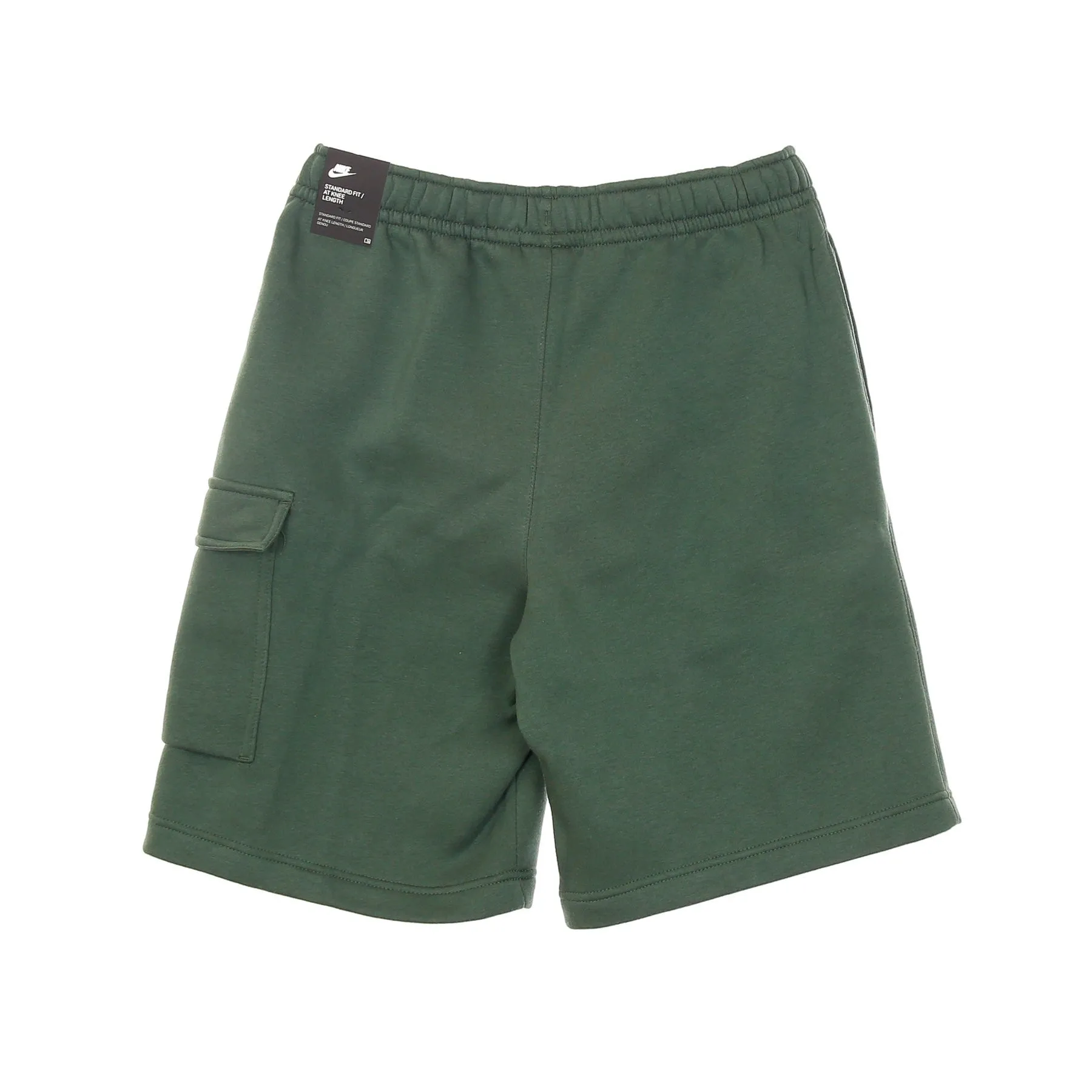 Pantalone Corto Tuta Felpato Uomo M Sportswear Club Basketball Cargo Short Galactic Jade/galactic Jade/white