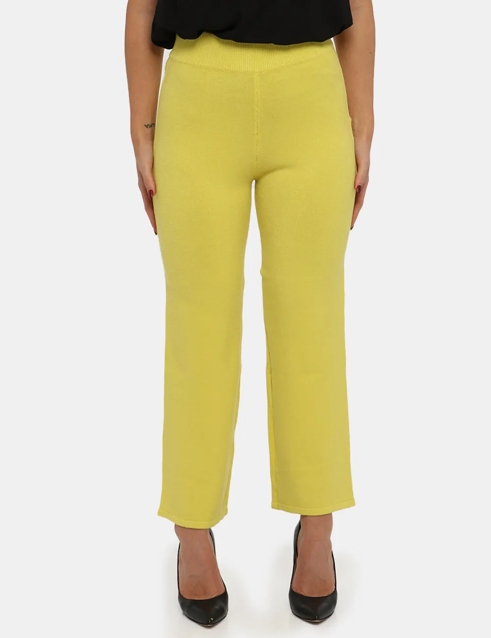 Pantalone Sandro Ferrone giallo