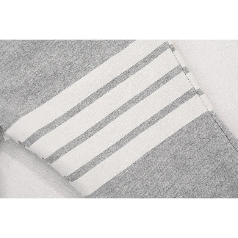 Pantalone tuta sportivo trendy con strisce per bambini