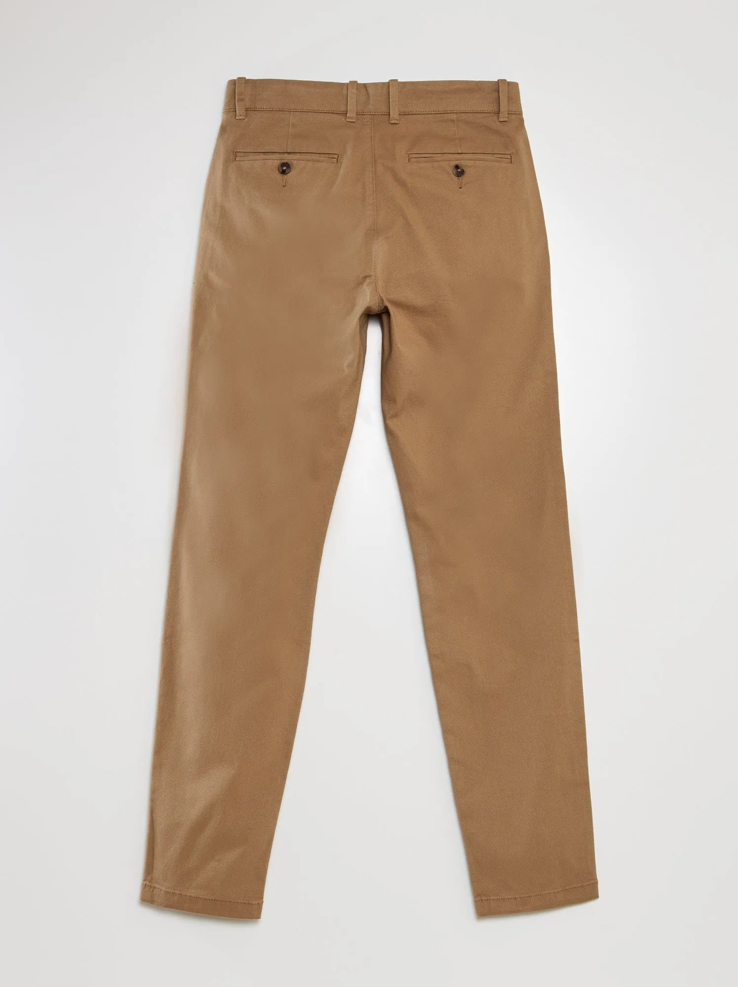 Pantaloni chino in twill - BEIGE