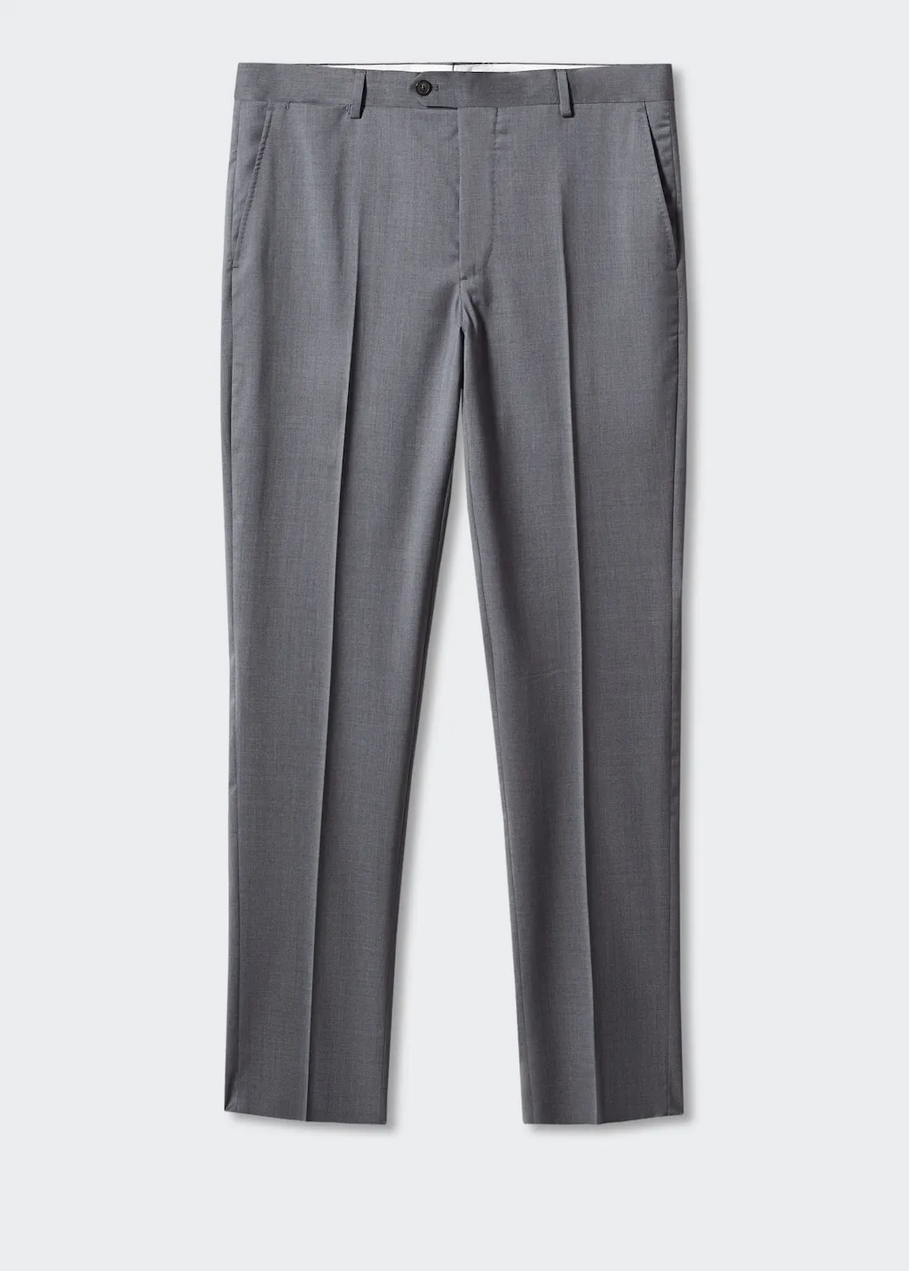 Pantaloni completo slim fit lana vergine