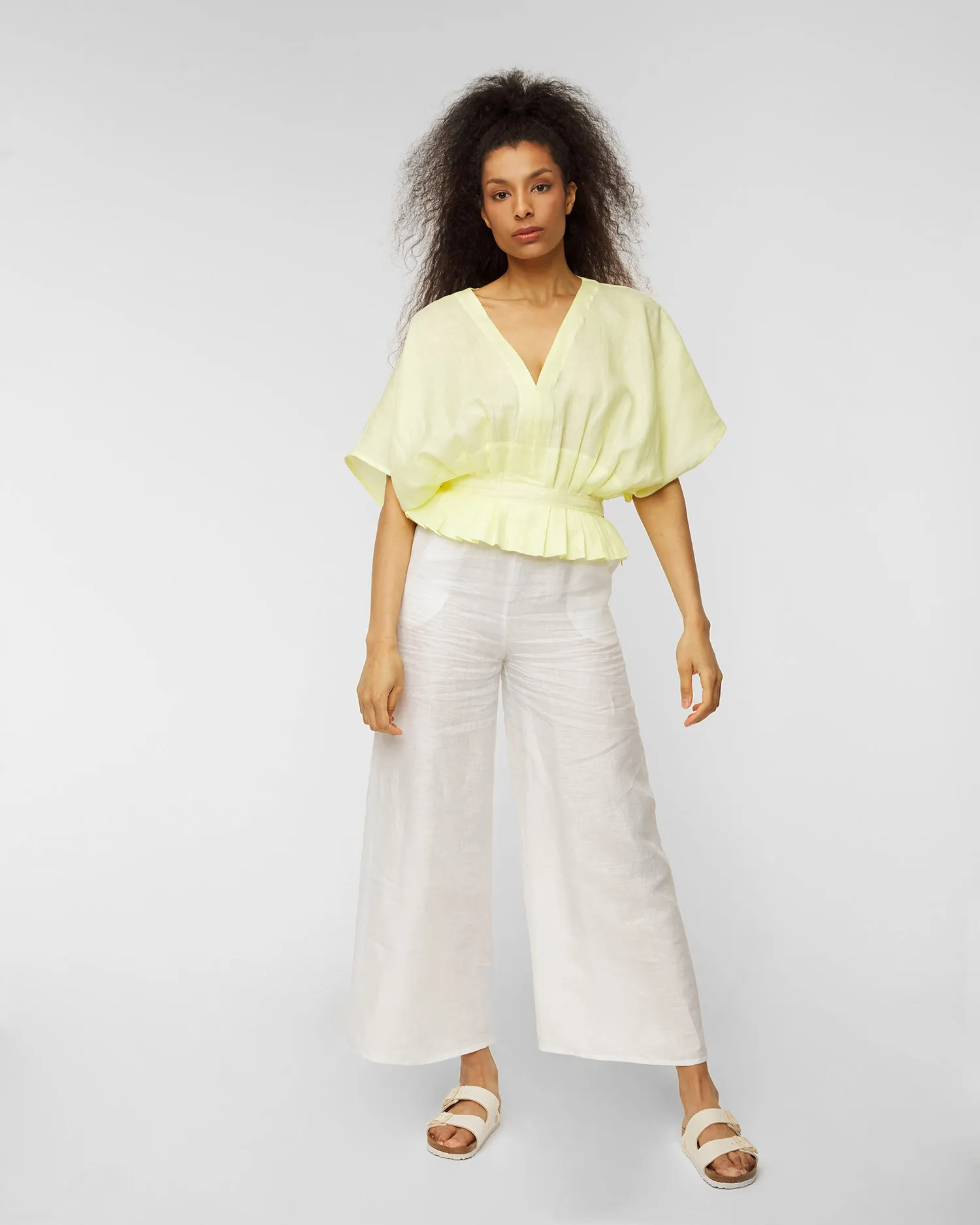 Pantaloni di lino Kori S23K110051-62
