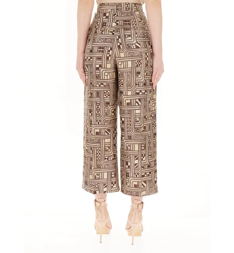 Pantaloni in seta
