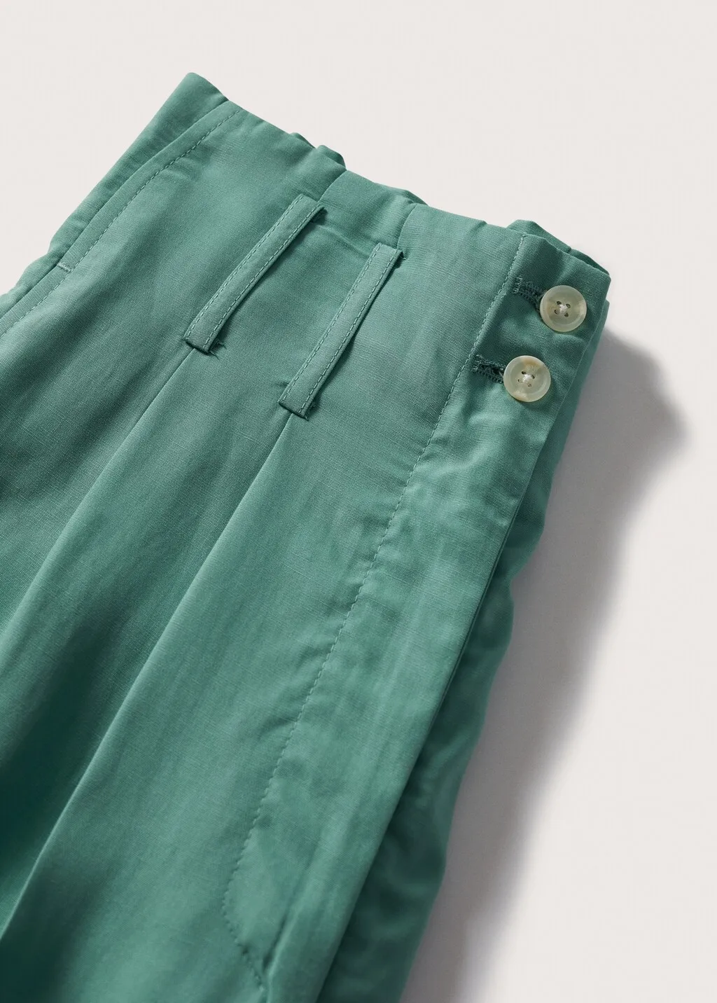 Pantaloni lyocell pinces
