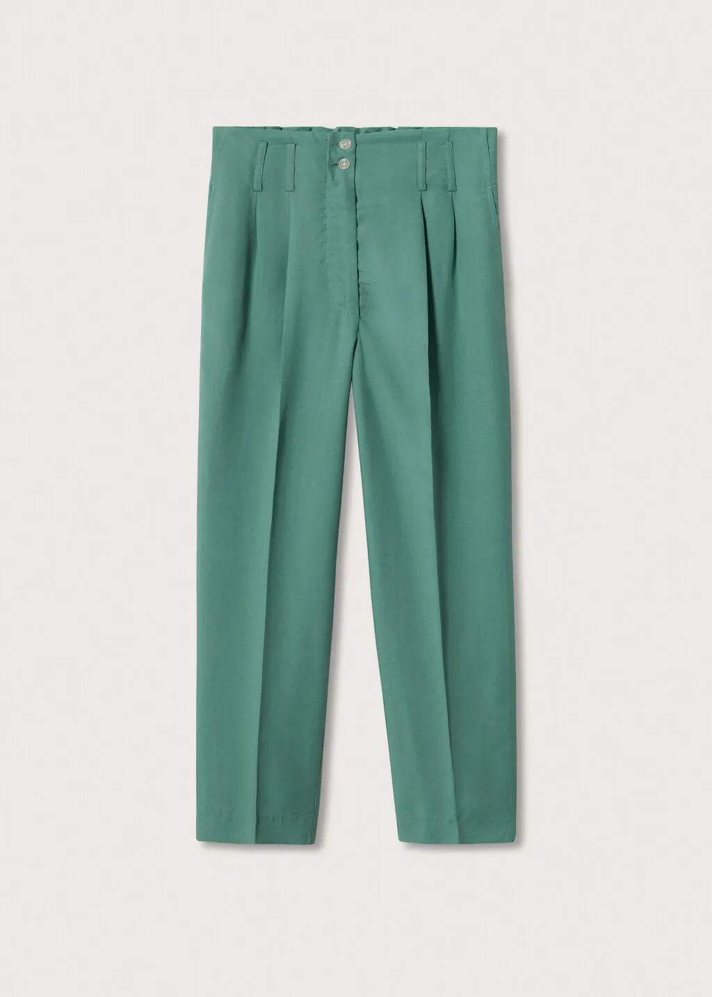 Pantaloni lyocell pinces