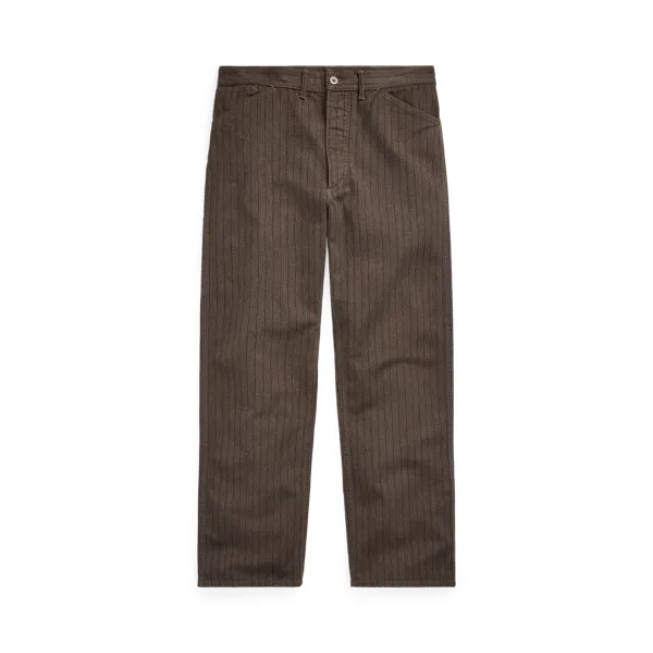Pantaloni militari in twill jaspé