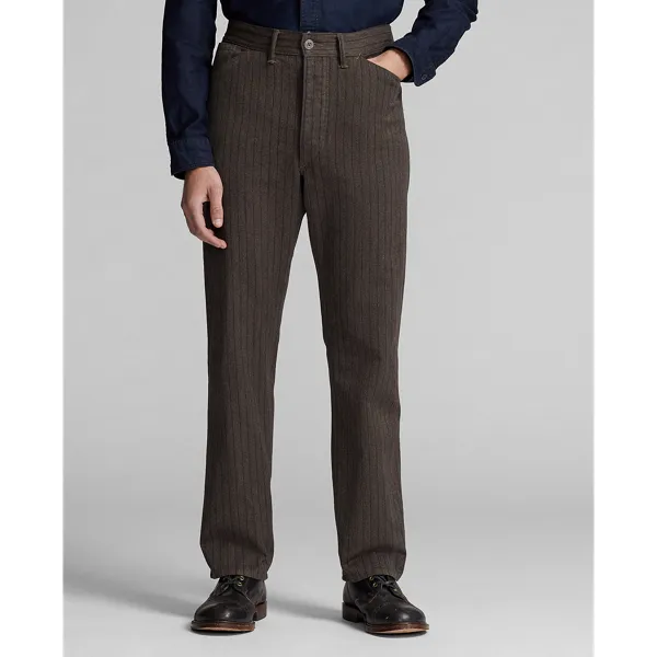Pantaloni militari in twill jaspé