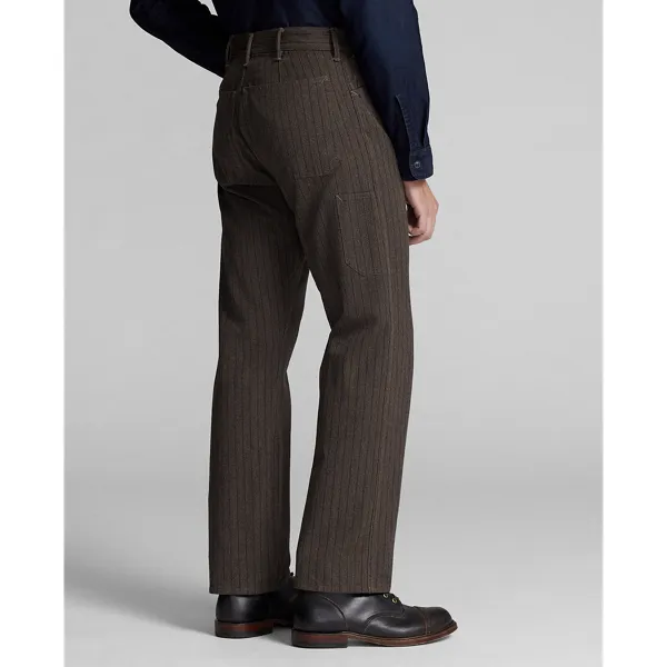 Pantaloni militari in twill jaspé