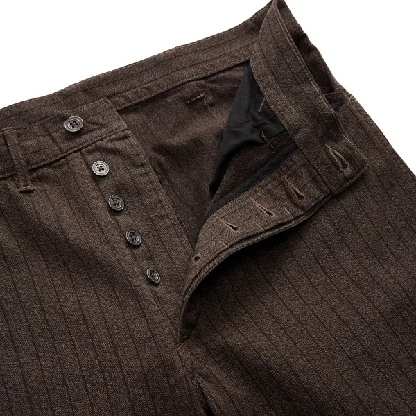 Pantaloni militari in twill jaspé