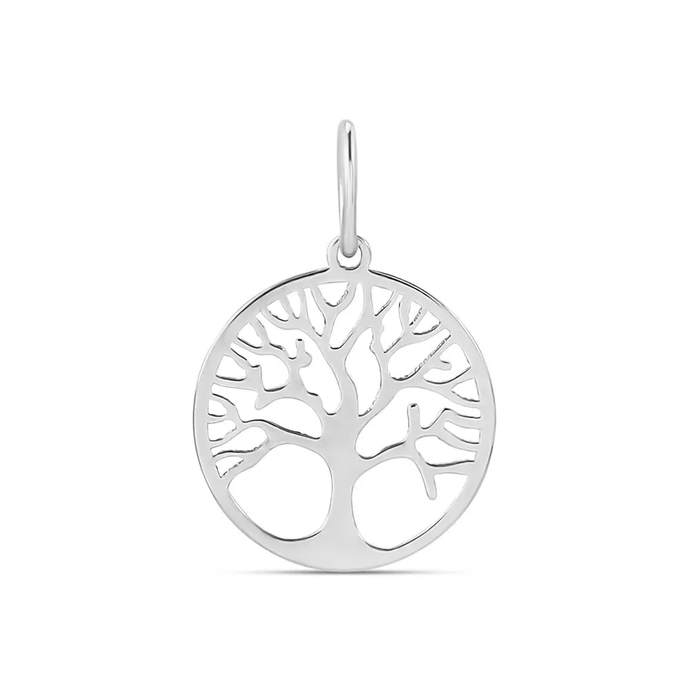 Pendente Albero Della Vita Poème Oro Bianco 375/1000 1428395