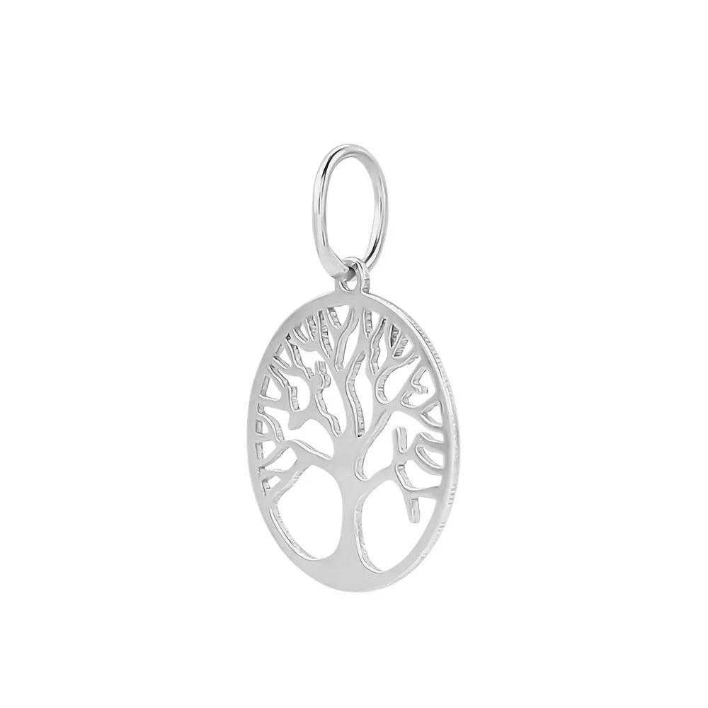 Pendente Albero Della Vita Poème Oro Bianco 375/1000 1428395