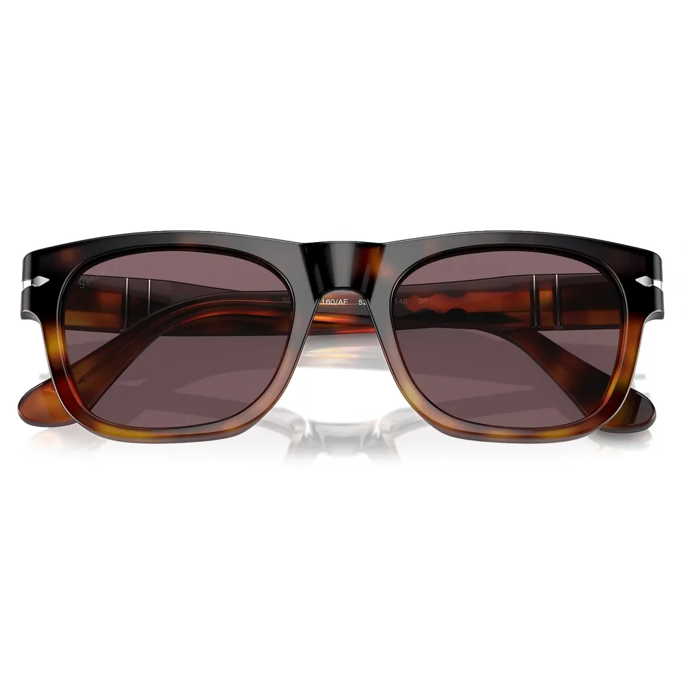 Persol - PO3269S - Rosso / Polarizzata Violetto Scuro - Occhiali da Sole - Persol Eyewear