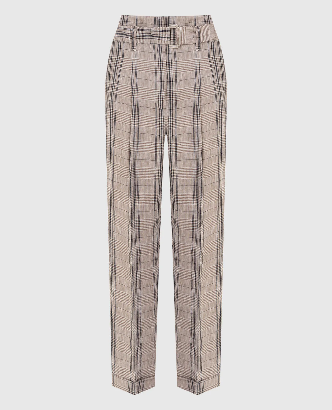 Peserico Pantaloni di lino beige P04295A06767