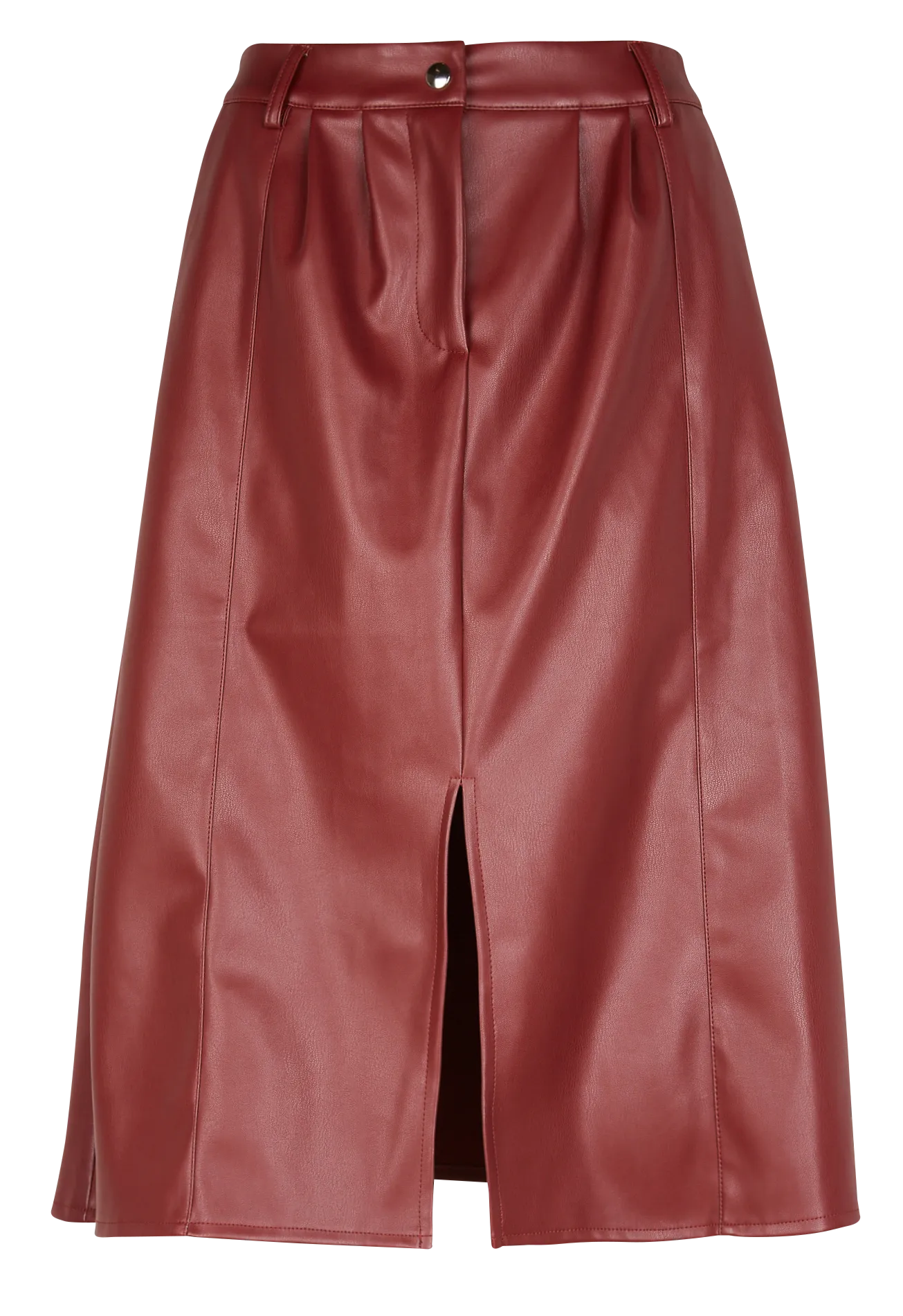  PETITE MENDIGOTE   JOSIE - Gonna midi con spacco | Rosso