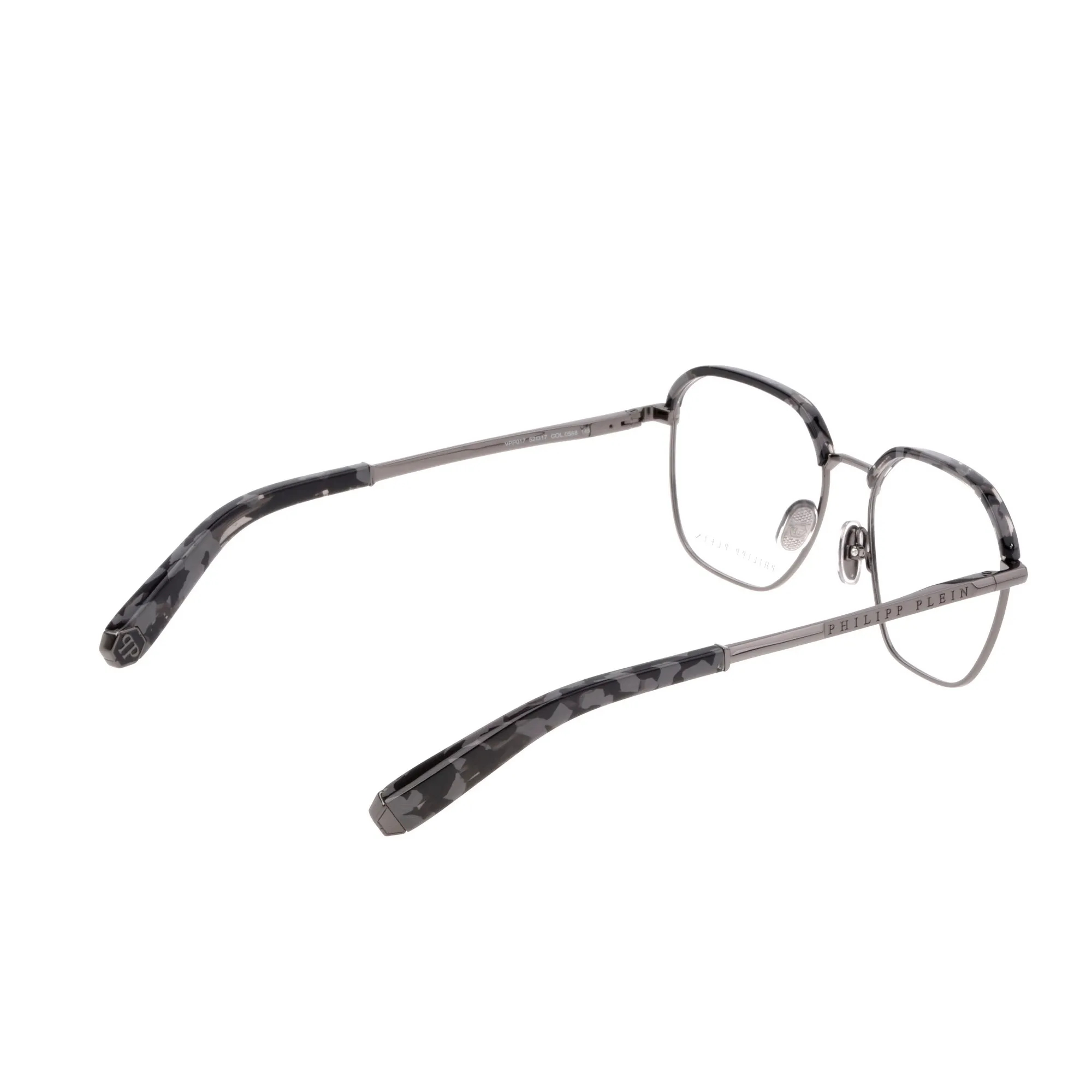   Philipp Plein VPP017M Treasure 0568 Bachelite Lucida Totale | Occhiale Da Vista Uomo 
