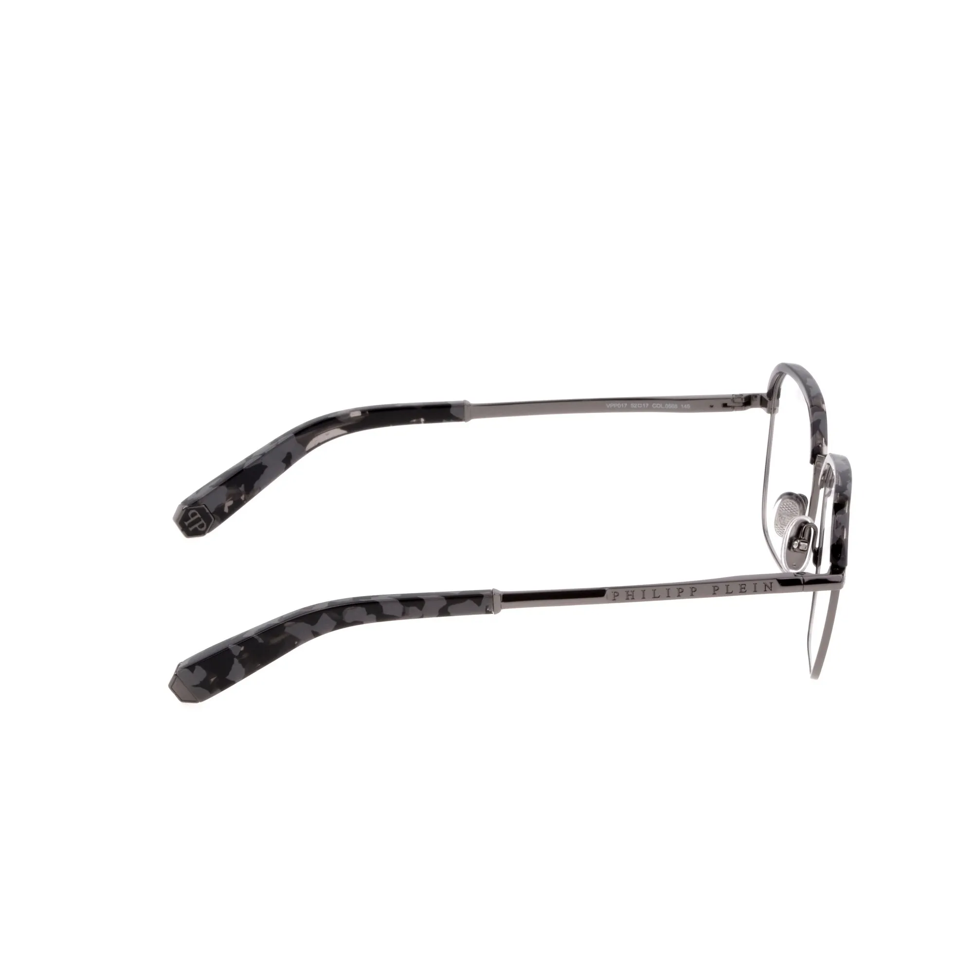   Philipp Plein VPP017M Treasure 0568 Bachelite Lucida Totale | Occhiale Da Vista Uomo 
