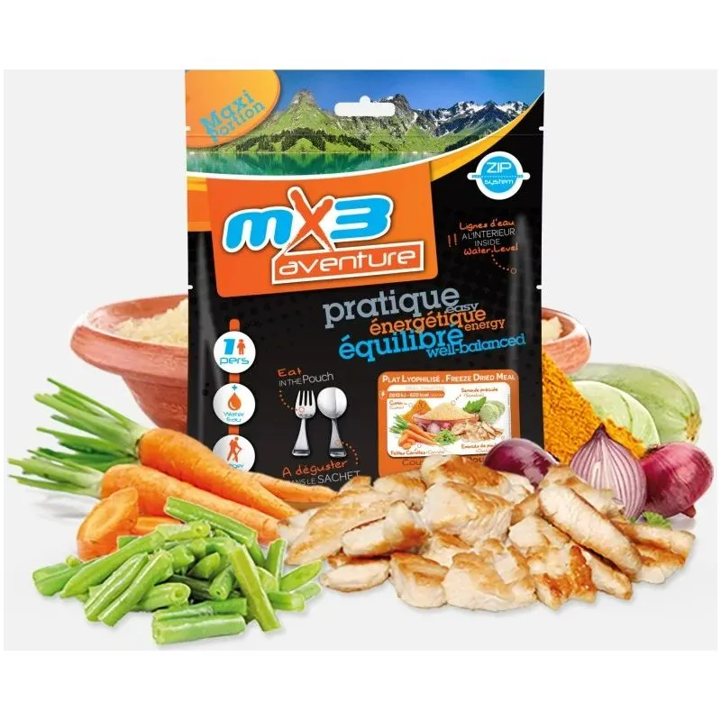 Piatto liofilizzato MX3 Nutrition Couscous di pollo