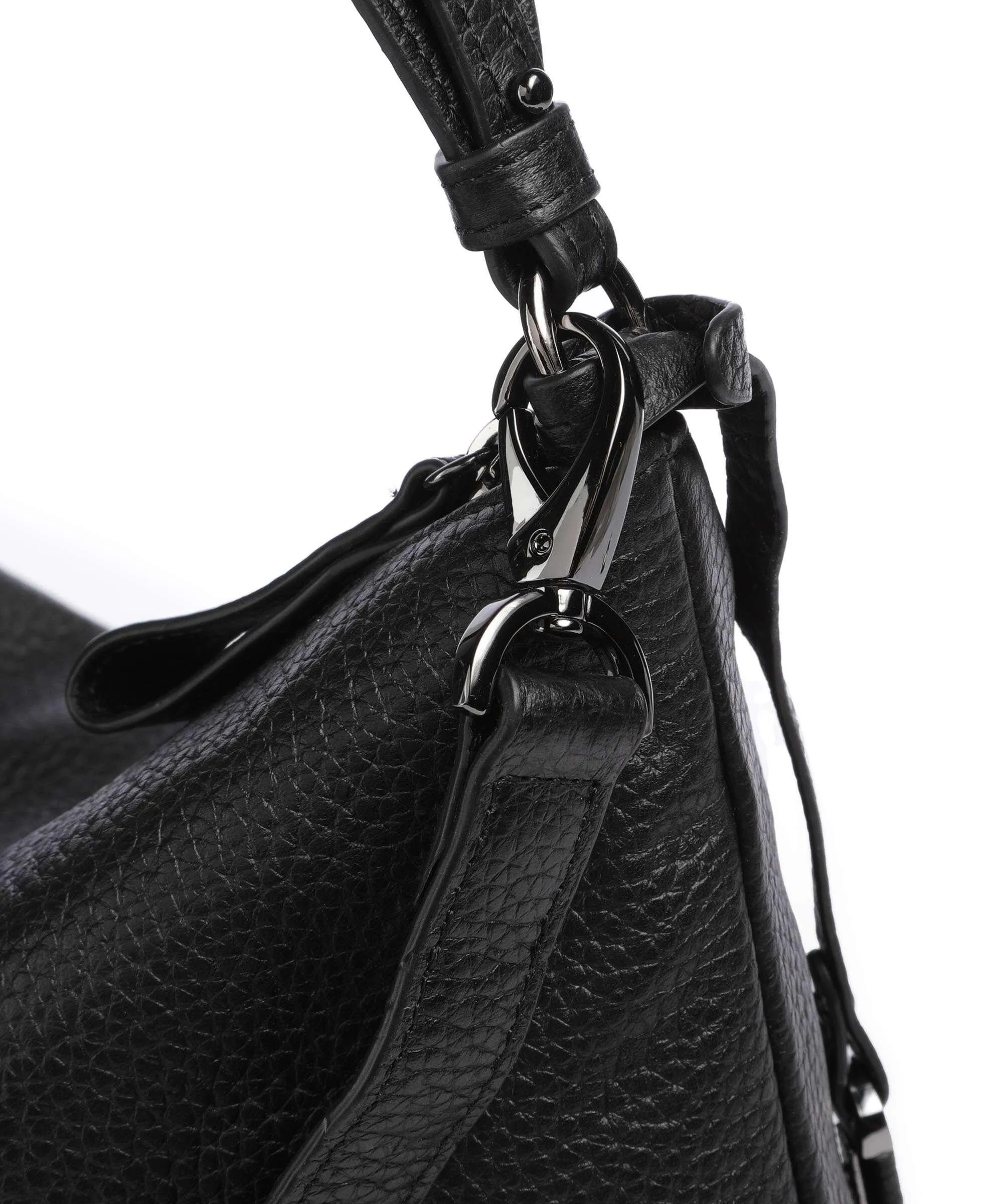  Picard Match Borsa hobo pelle di vacchetta grana nero  