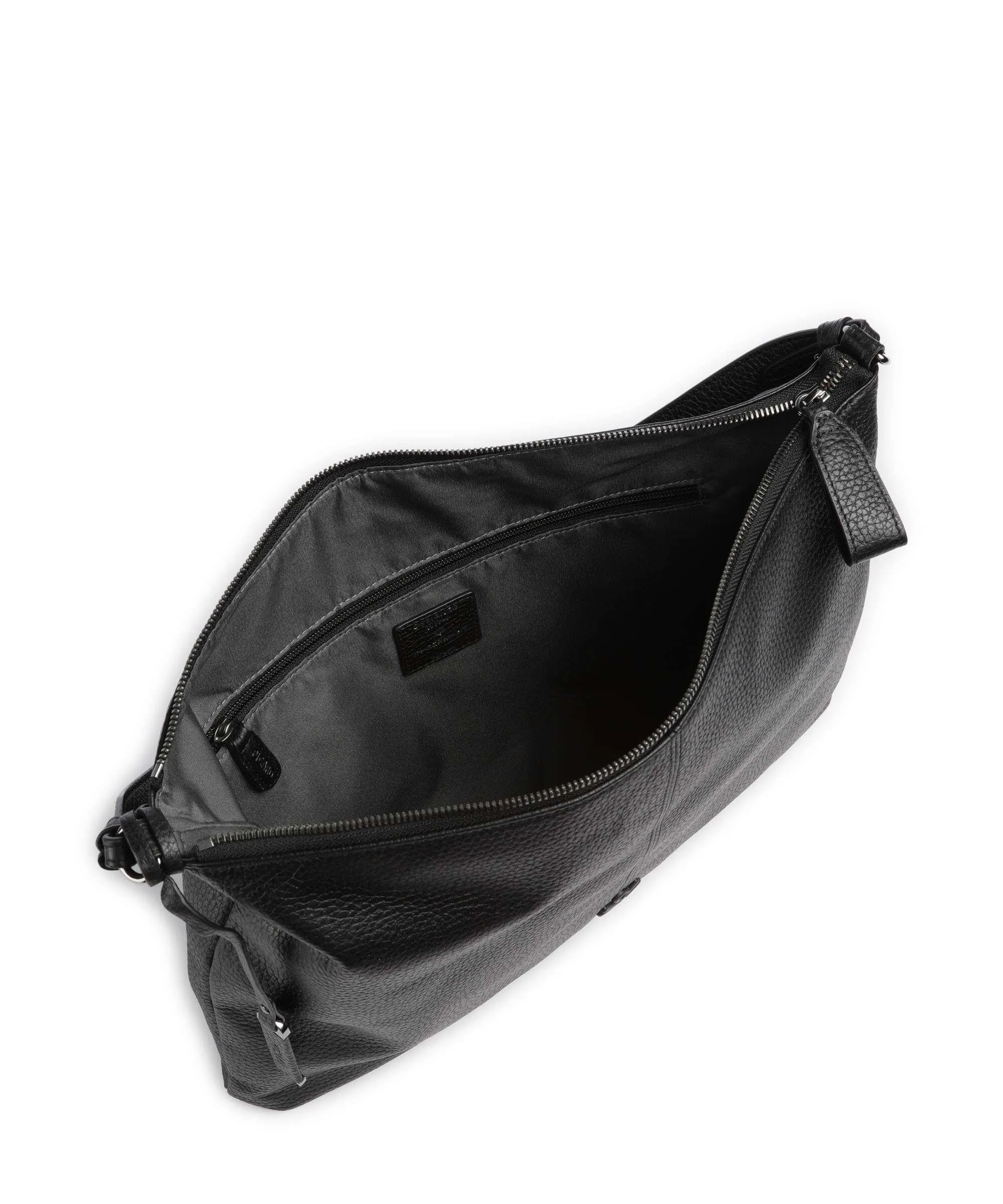  Picard Match Borsa hobo pelle di vacchetta grana nero  