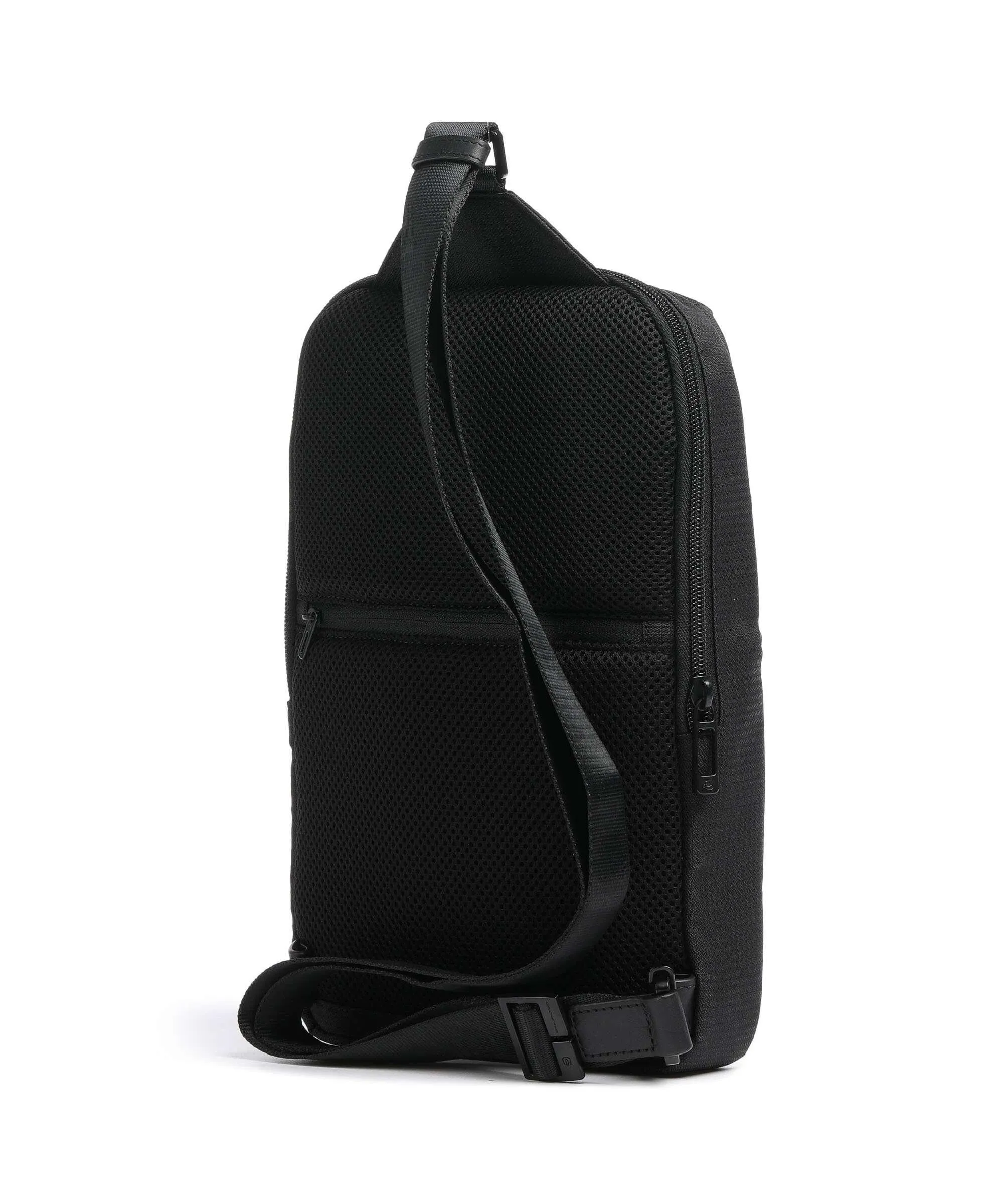  Piquadro Wollem Borsa sling nylon nero  
