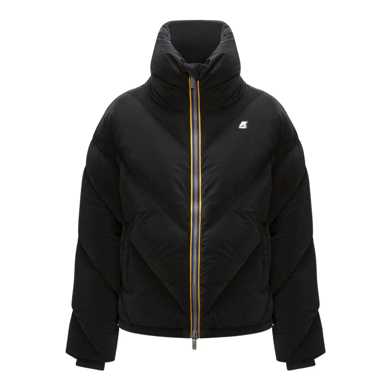 Piumino Donna K-Way Imeldine Heavy Quilted Lapis Lazuli Nero