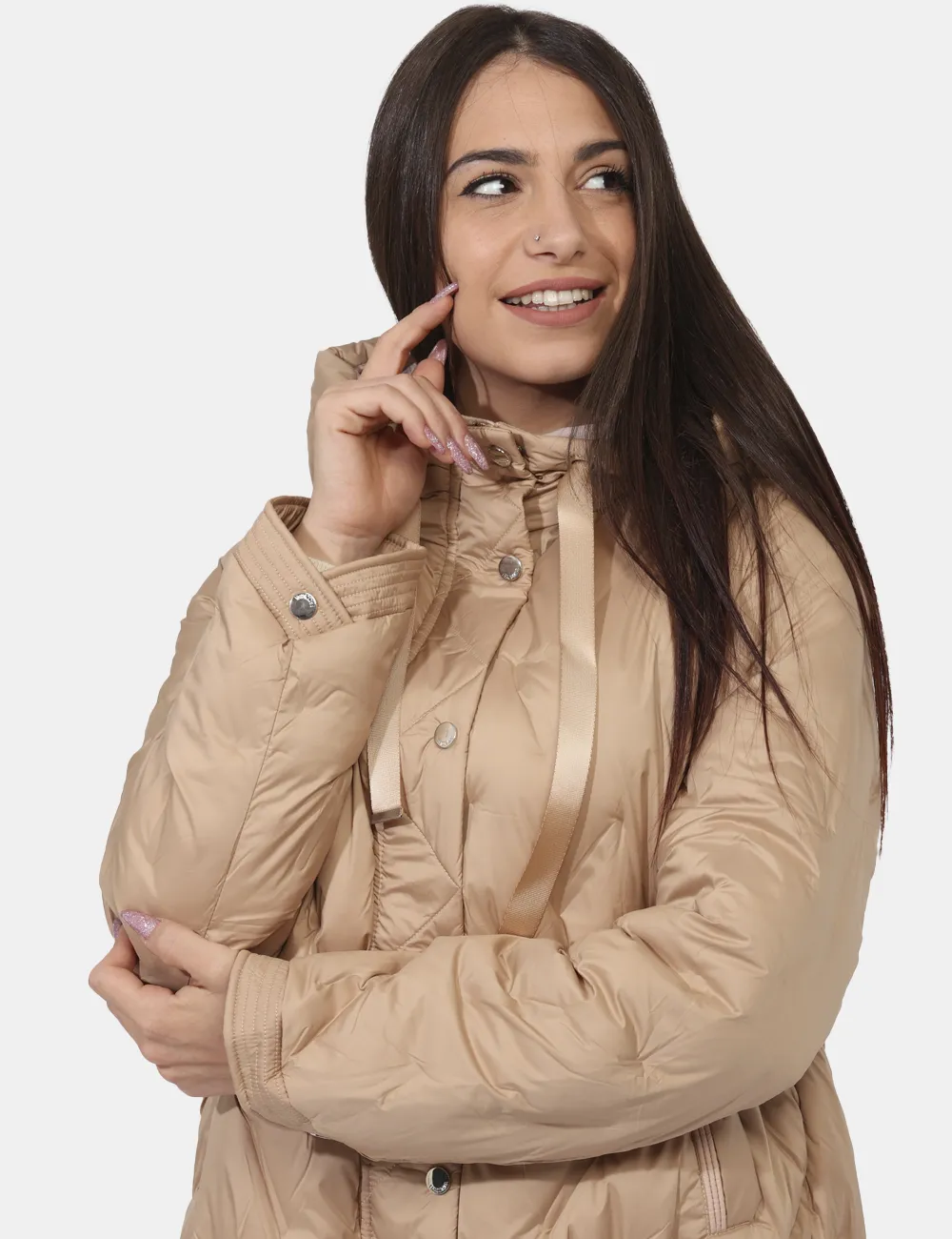 Piumino Fracomina Marrone