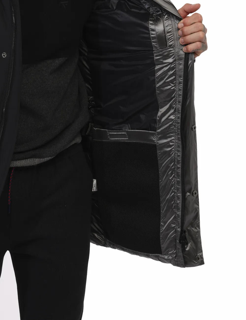 Piumino Fred Mello Nero