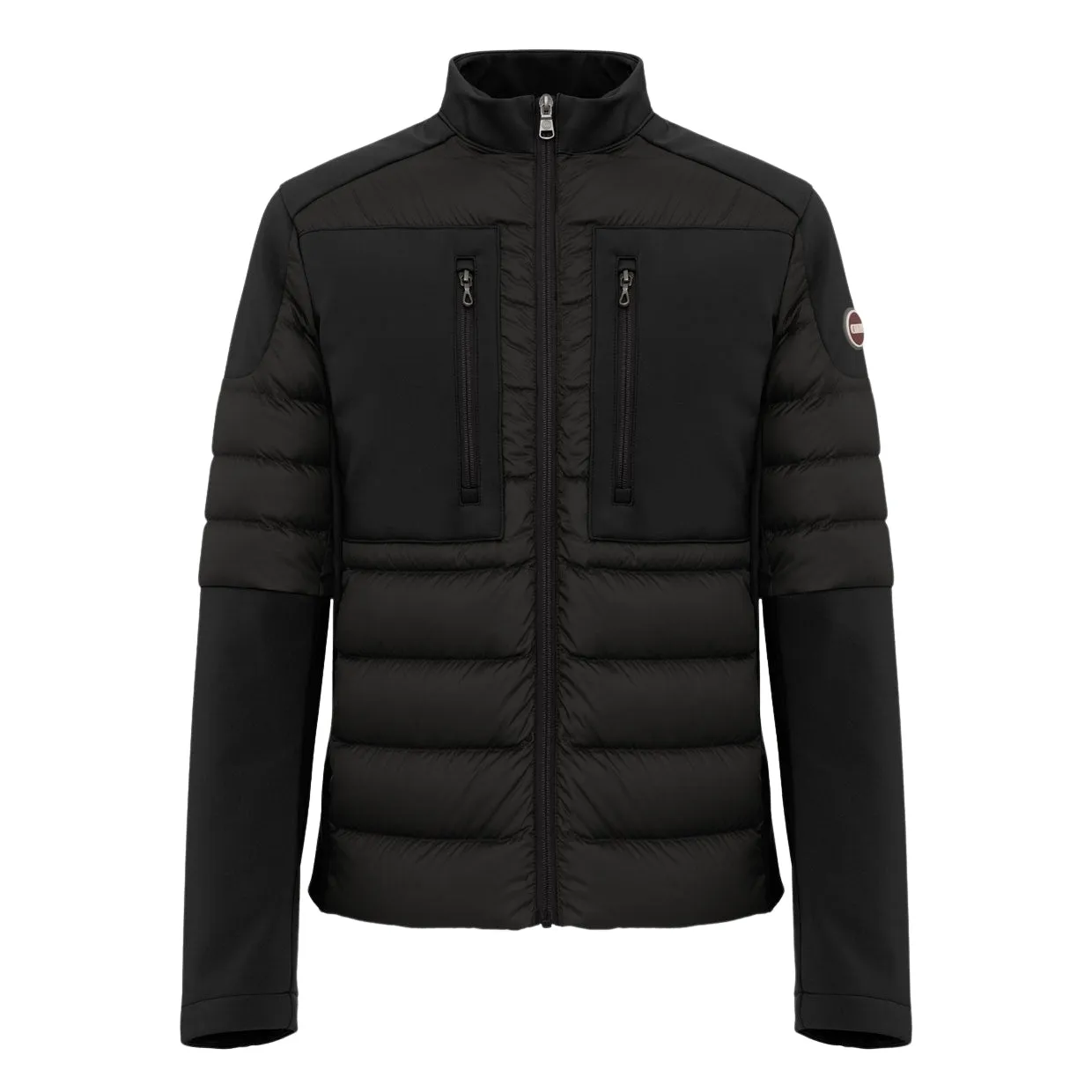 Piumino Uomo Colmar Biker Doppio Tessuto Nero
