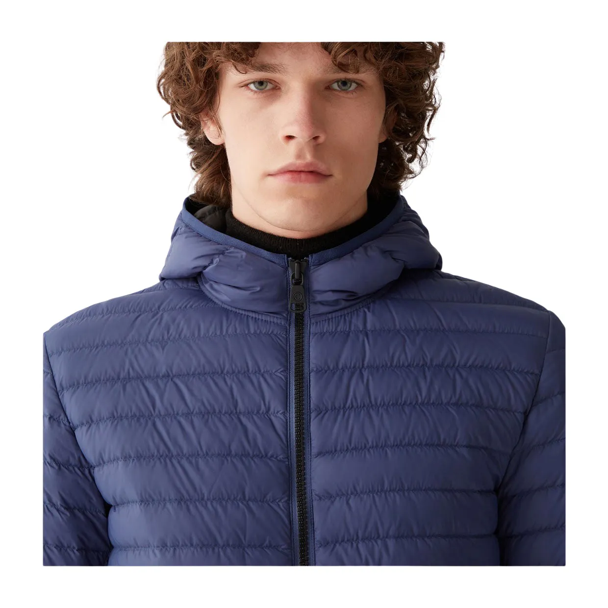 Piumino Uomo Colmar Opaco Cappuccio Blu