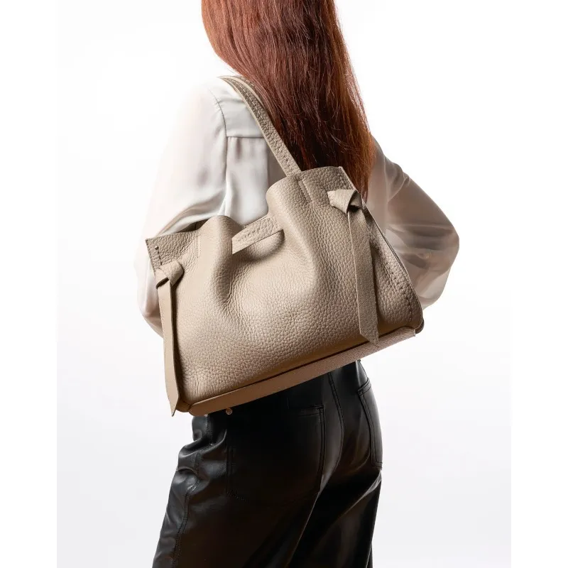 Plinio Visonà Shopper in Pelle Queen Linea Vittoria