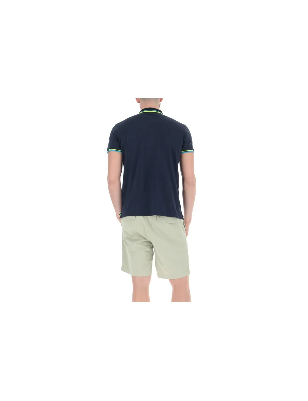 Polo da uomo di colore blu