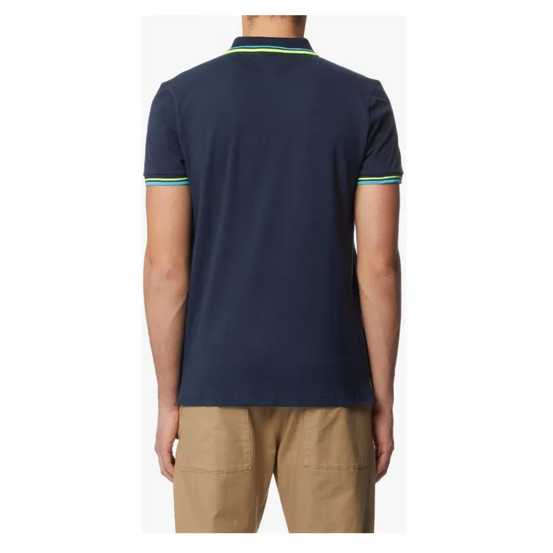 Polo da uomo di colore blu