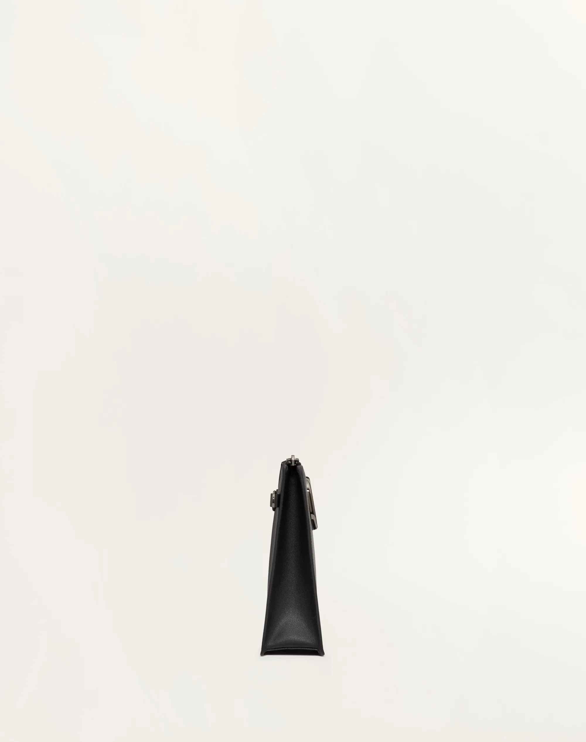 POUCH VLOGO SIGNATURE IN VITELLO