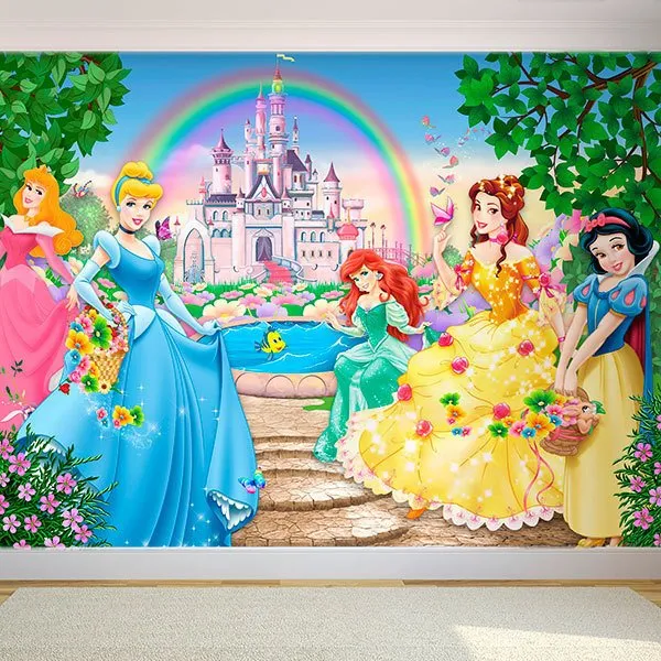 Principesse e Castello Disney - FOTOMURALI