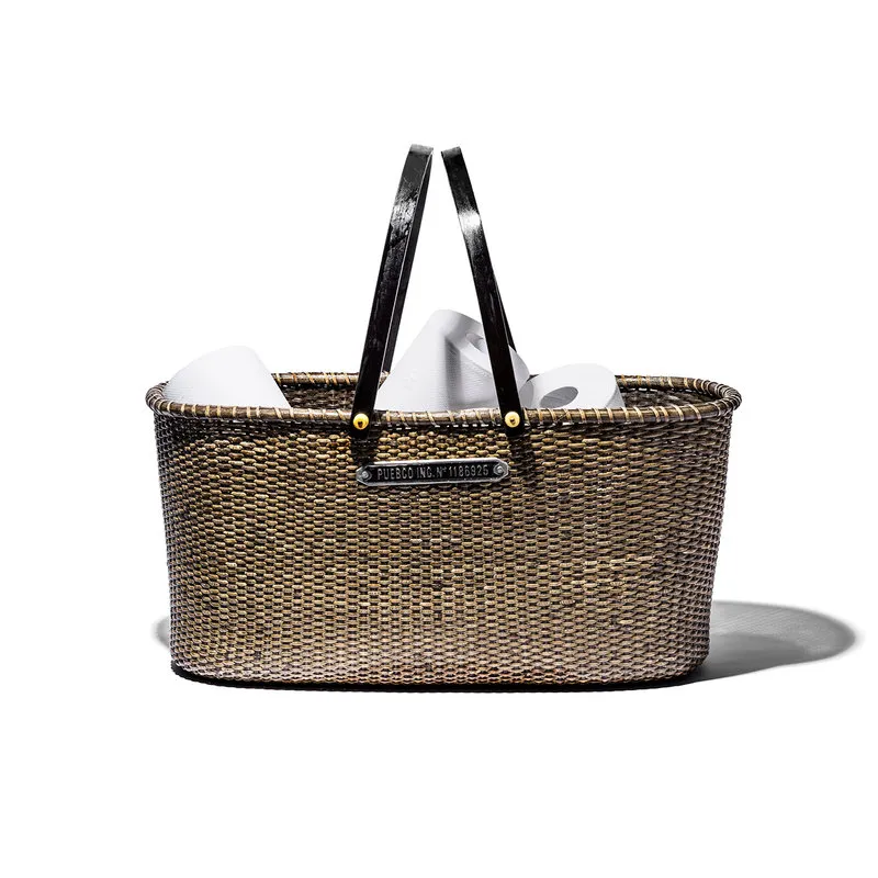 Puebco Cestino in rattan