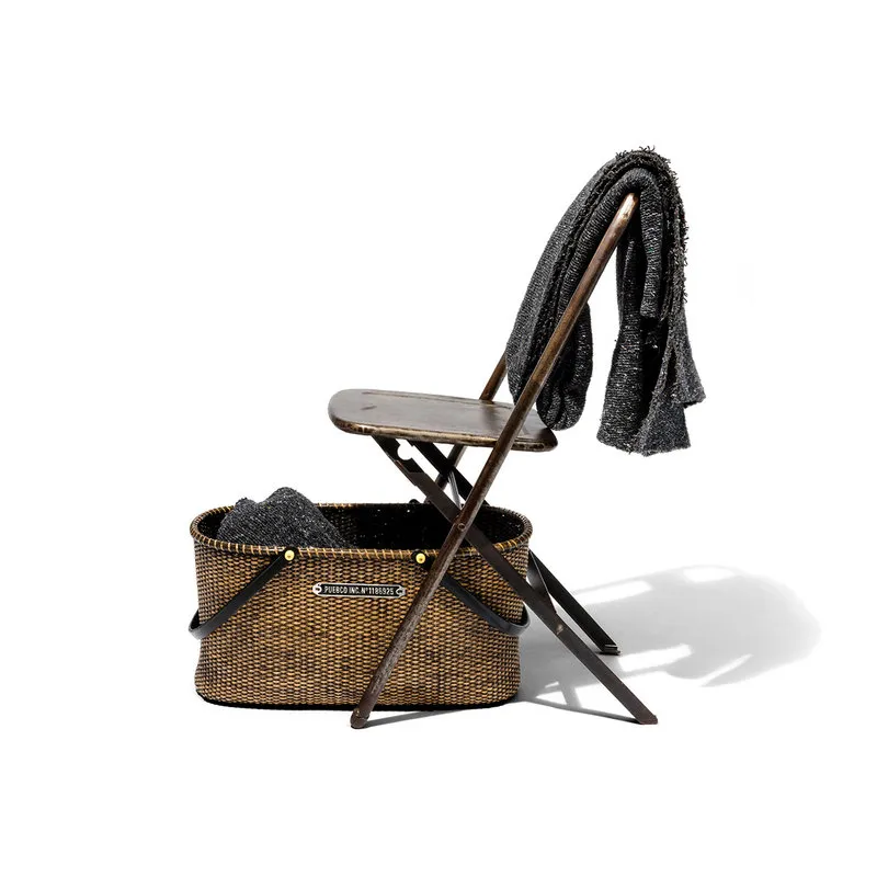 Puebco Cestino in rattan