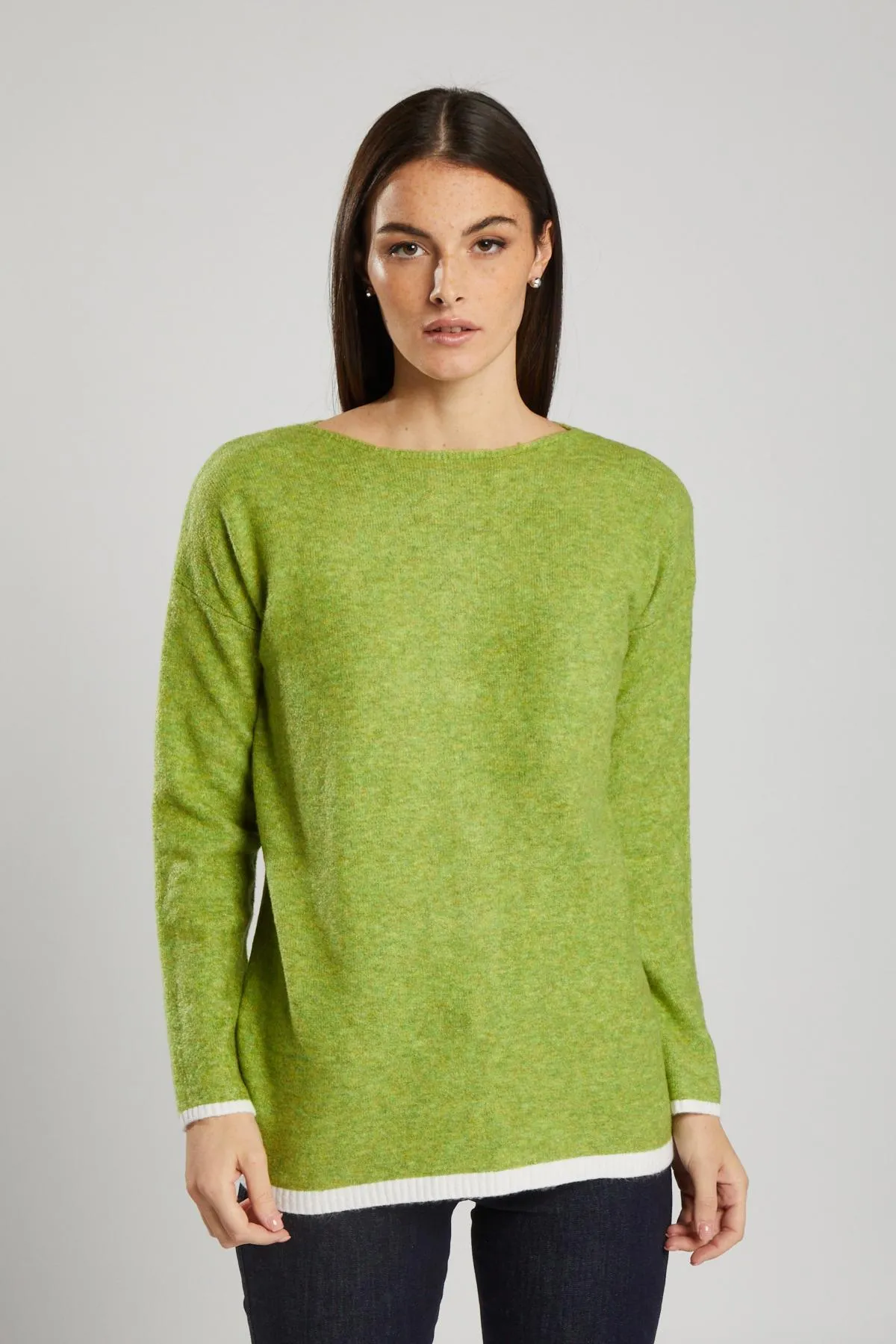Pullover misto lana AVOCADO