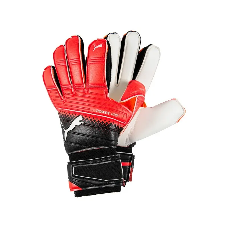 PUMA GUANTO PORTIERE "EVO POWER GRIP 1.3 RC" ROSSO/NERO/BIANCO
