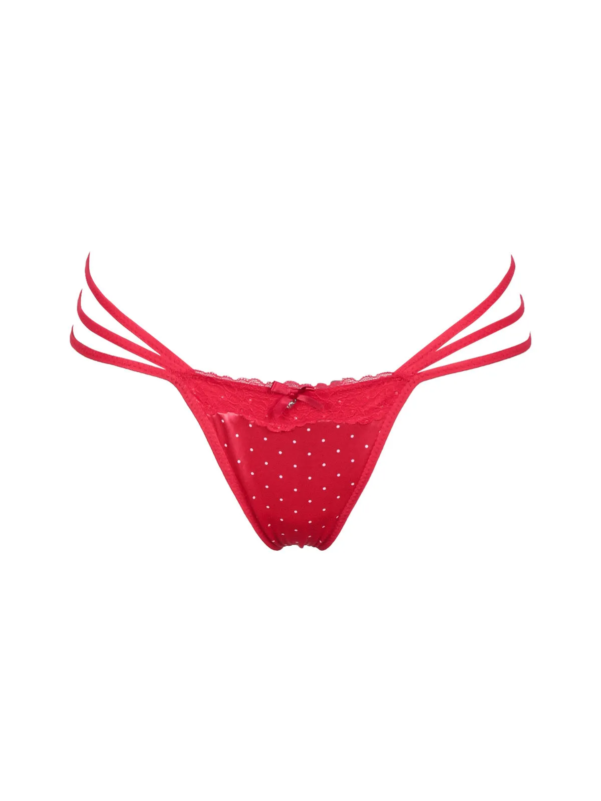 Pura String avec dentelle